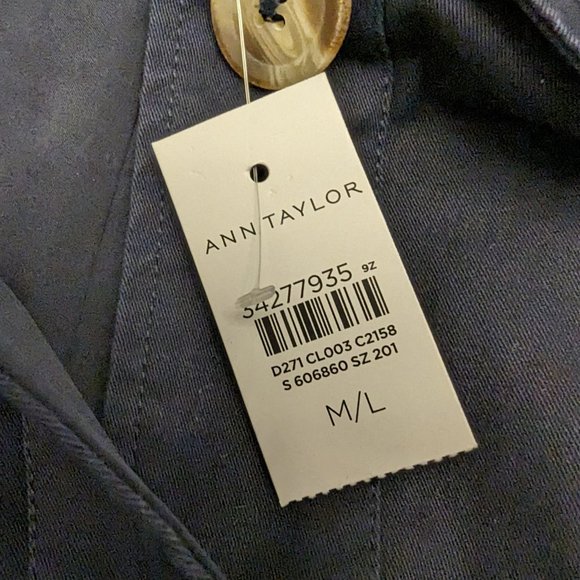 Ann Taylor Trench Poncho - Picture 3 of 10